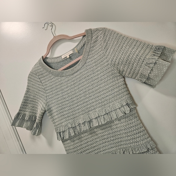 Loveshackfancy Aveline Ruffled Mini Dress Size M - Picture 5 of 13